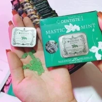 Kẹo Dentiste Mastic Mint (Love Mint) - Kẹo Ngậm Dạo Đầu (Hộp 20 Viên Chính Hãng)