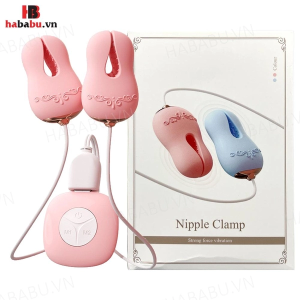 Kẹp ngực Roselex Nipple Clamp 10 chế độ tăng khoái cảm chính hãng