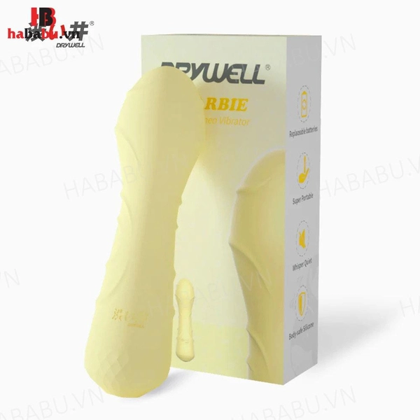Chày rung massage âm đạo Drywell Barbie chính hãng