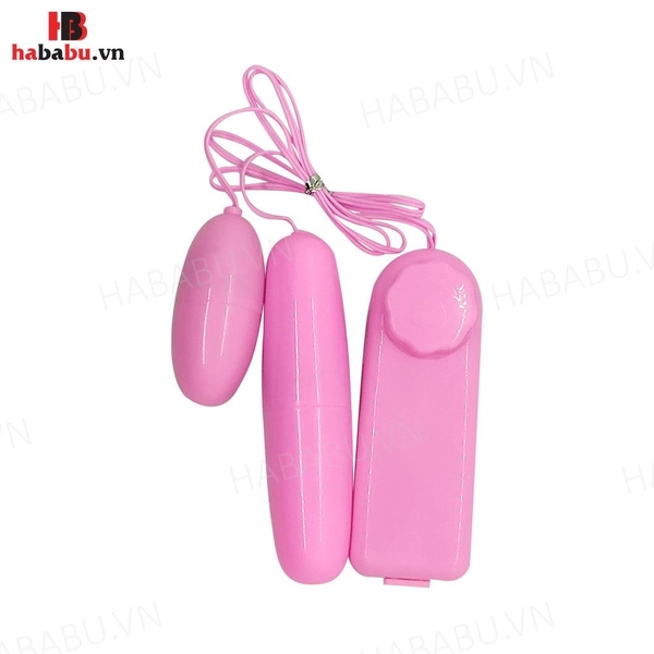 Trứng rung tăng khoái cảm 2 đầu chính hãng