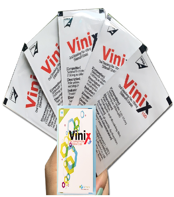 Tăng Cường Sinh Lý Nam - Tem Ngậm Vinix 100 Chính Hãng